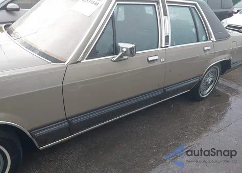 1988 Mercury Grand Marquis Ls z USA, uszkodzony, nr VIN 2MEBM75F1JX642134